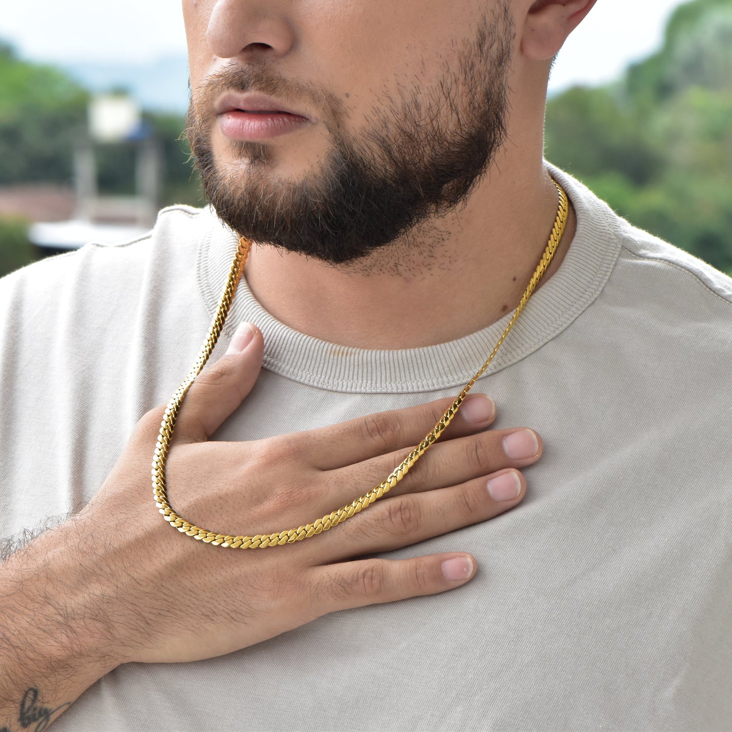 Cadena Serpiente Hombre