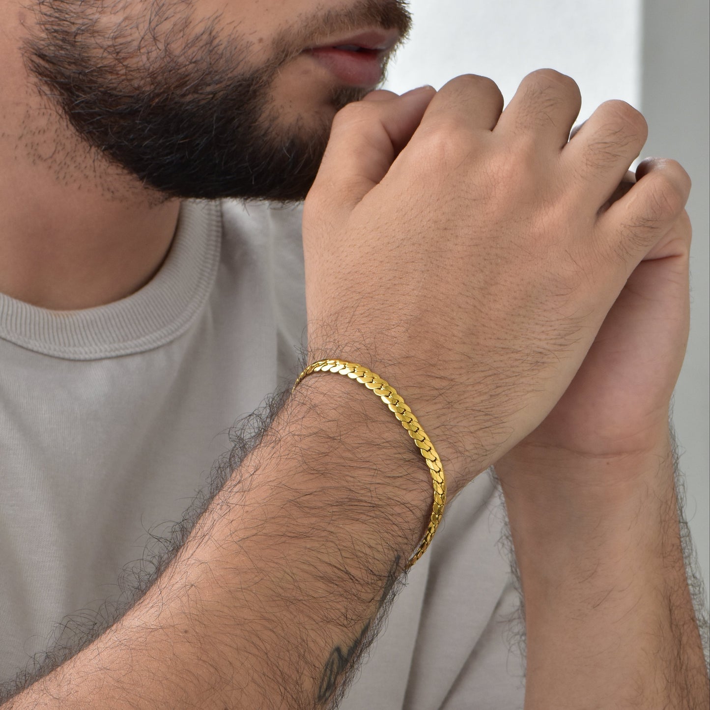 Combo Serpiente Hombre - Pulsera gratis