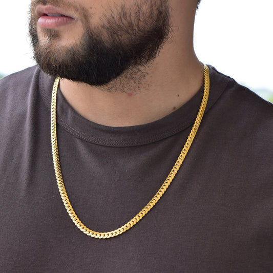 Cadena Grabada Hombre