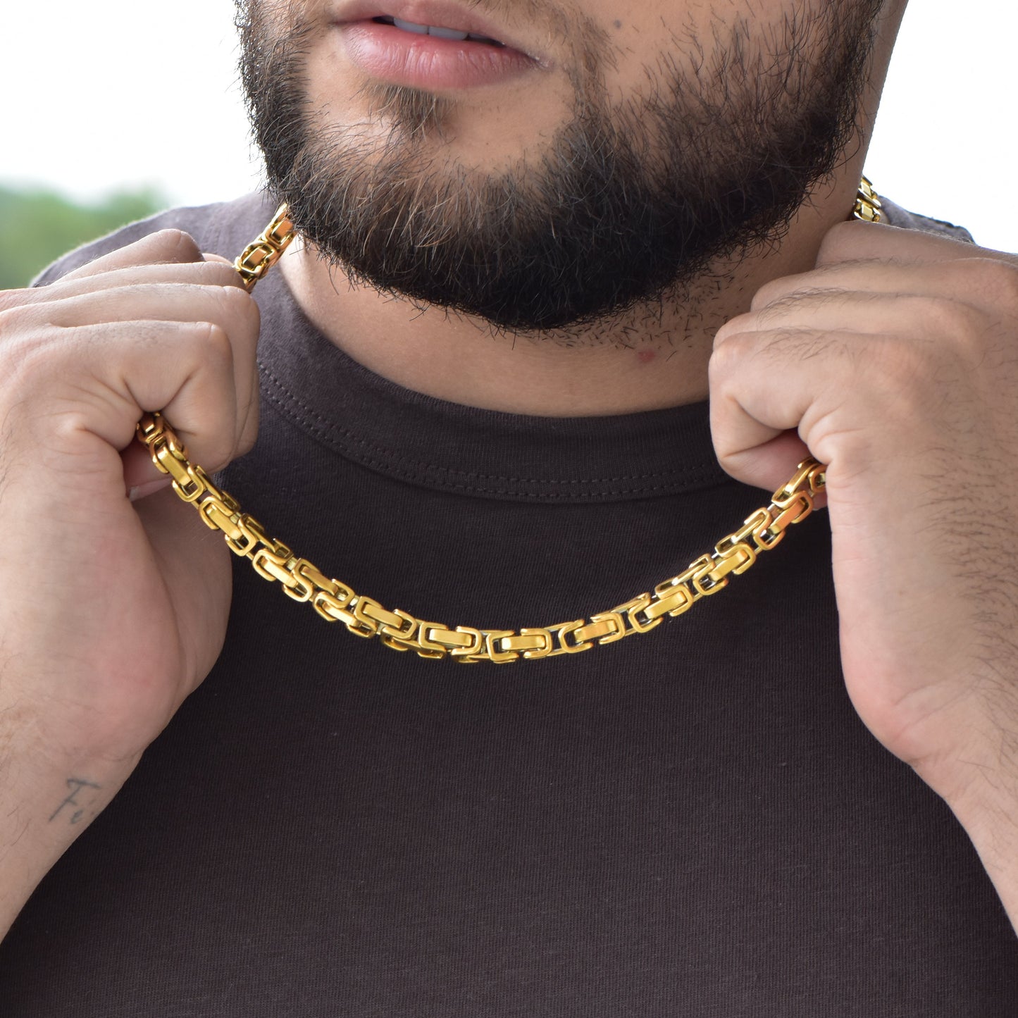 Cadena Rustica Hombre