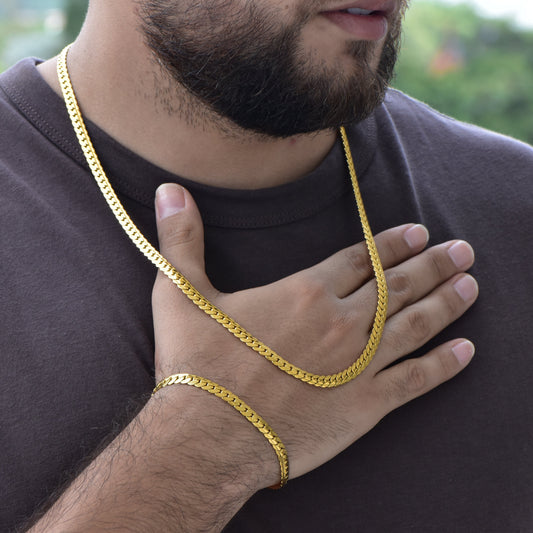 Combo Grabada Hombre + Cadena Dama Gratis