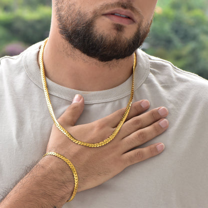 Combo Serpiente Hombre - Pulsera gratis