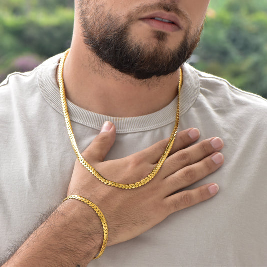 Combo Serpiente Hombre + Cadena Dama Gratis