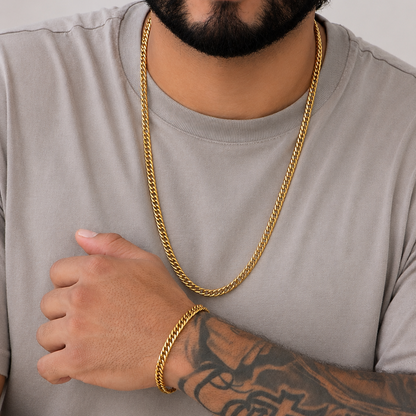 Combo Cubana Continua Hombre - Pulsera gratis