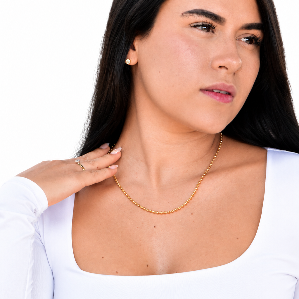 Cadena Militar Mujer 2mm