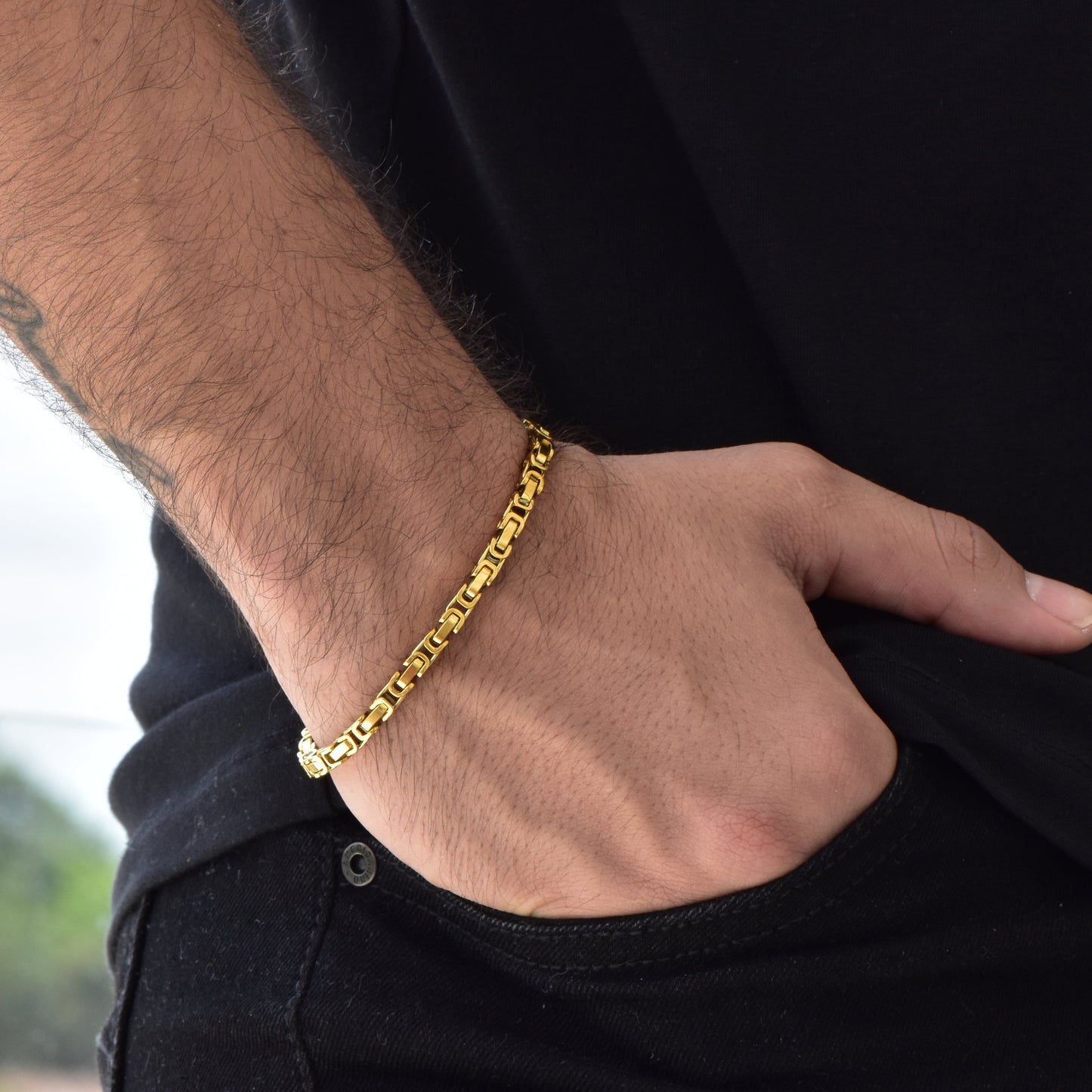 Pulsera Rustica Hombre